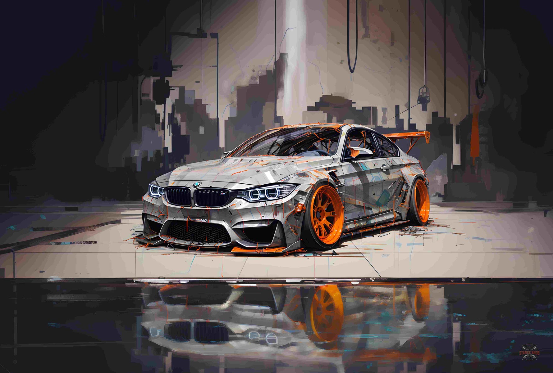 Street BMW M4 Racer-Stance Bros