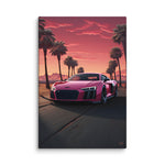 Audi R8 Pink (Canvas)