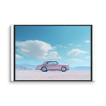 Pink Rolls Royce (Canvas)