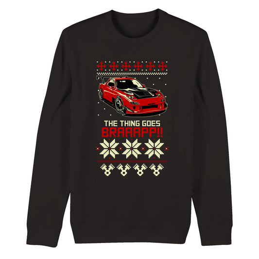 Mazda RX-7 Winter - Ugly Sweater-Stance Bros