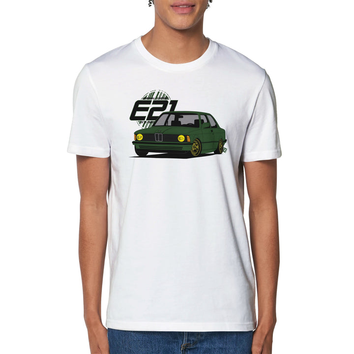 BMW E21 Green Original 3 Series T-shirt-Stance Bros