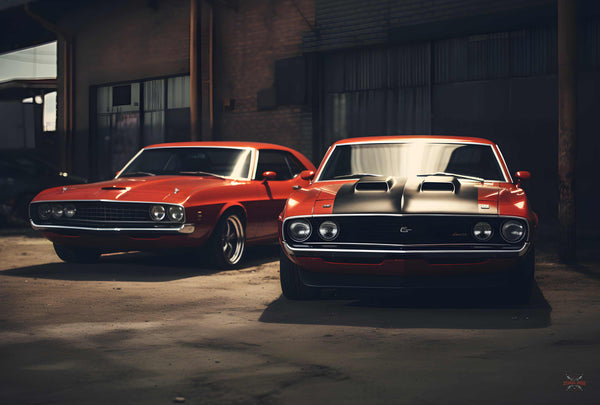 A Pair of Muscle Cars-Stance Bros