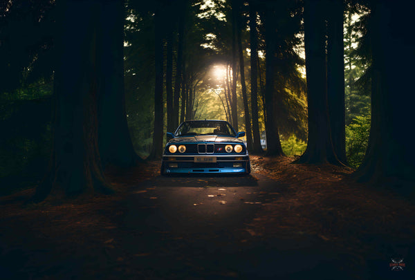 BMW e30 in the Forest-Stance Bros