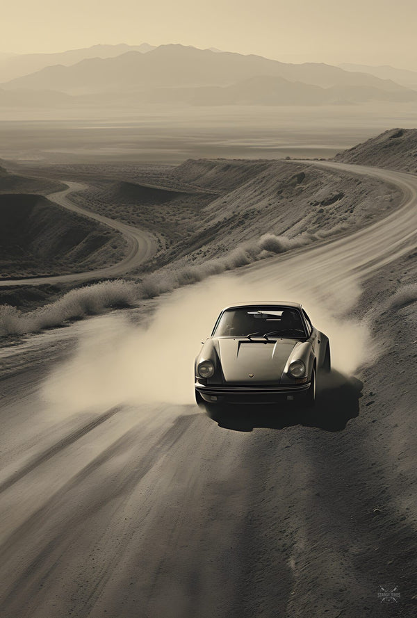 Porsche on the road 3-Stance Bros