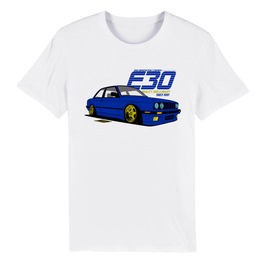 Blue BMW E30-Stance Bros