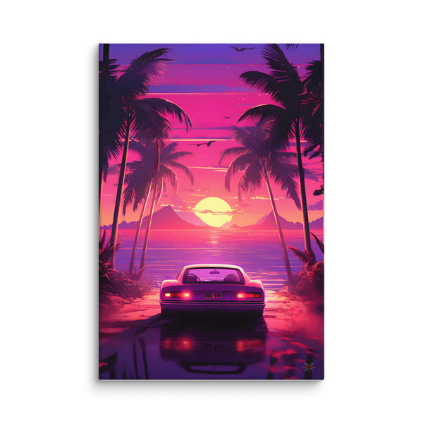 Grand Theft Sunset (Canvas)