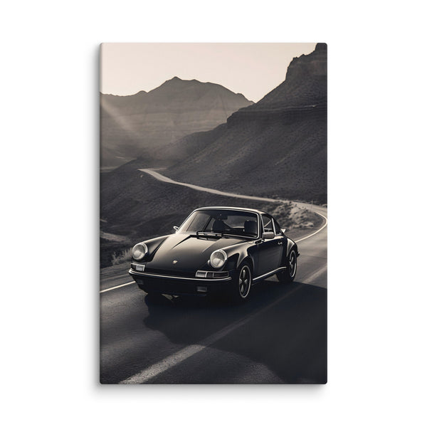 Porsche in the desert 4 (Canvas)