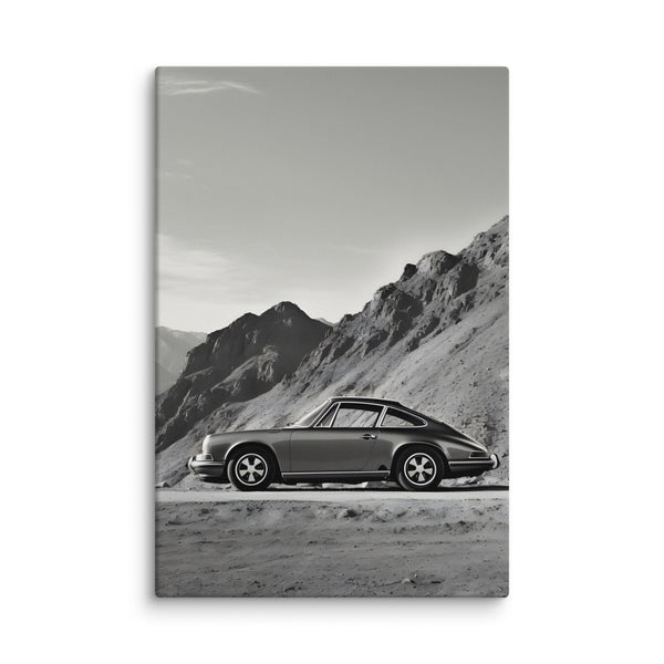 Porsche in the desert 1 Copy (Canvas)