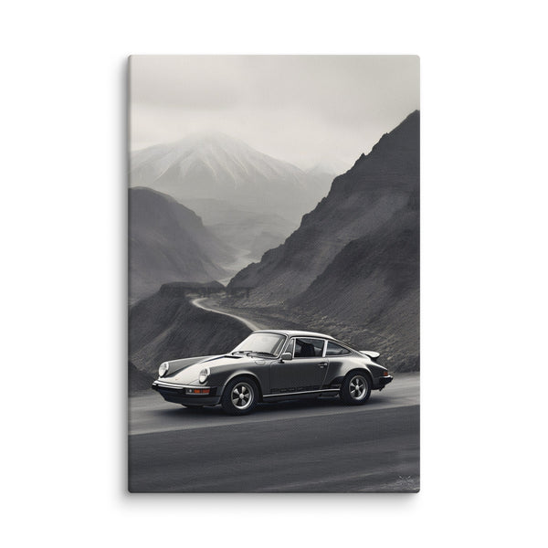 Porsche in the desert 1 (Copy)  (Canvas)