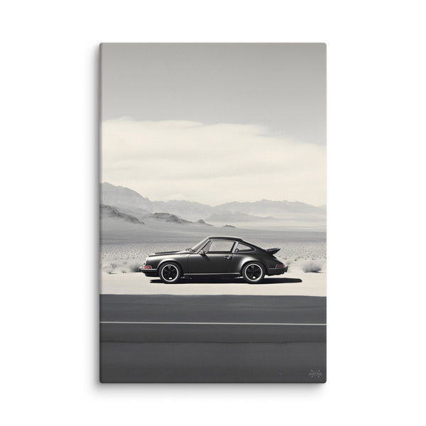 Porsche in the desert 6 (Canvas)