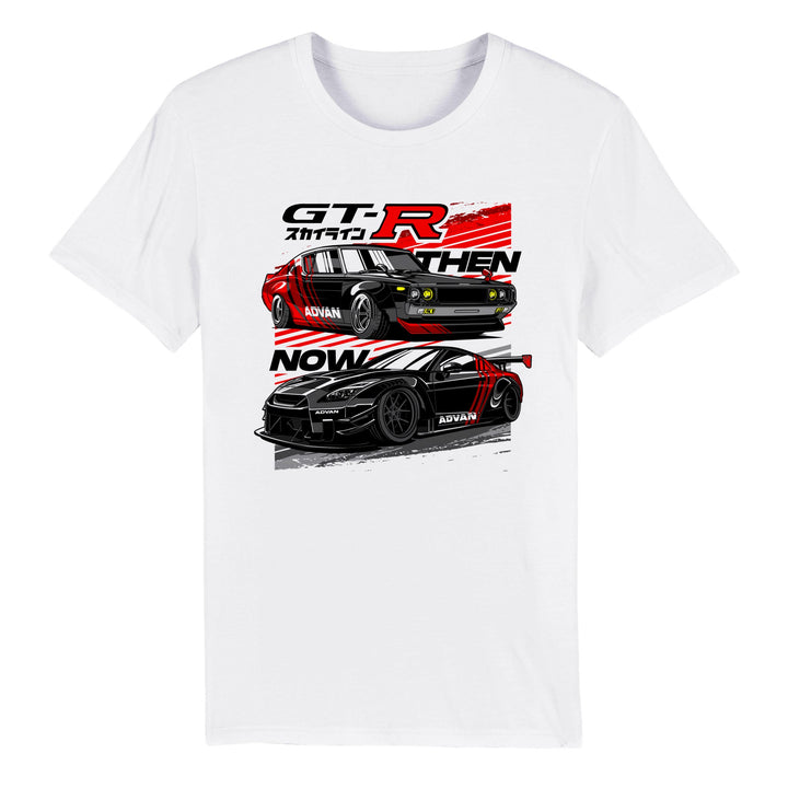 Nissian GT-R Then & Now T-shirt-Stance Bros