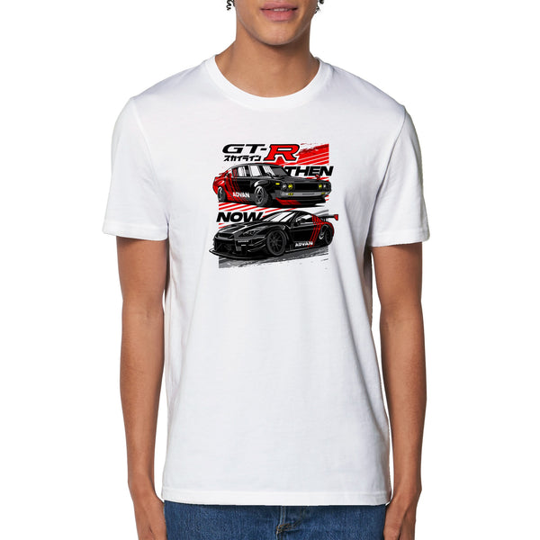 Nissian GT-R Then & Now T-shirt-Stance Bros